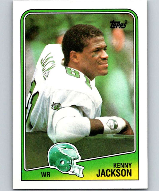 1988 Topps #238 Kenny Jackson Eagles NFL Football Image 1