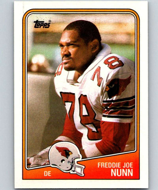 1988 Topps #256 Freddie Joe Nunn Cardinals NFL Football Image 1