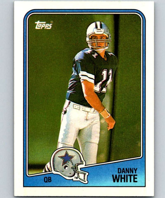 1988 Topps #260 Danny White Cowboys NFL Football Image 1