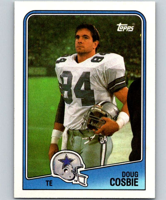 1988 Topps #263 Doug Cosbie Cowboys NFL Football Image 1