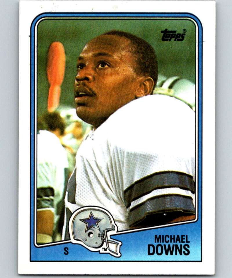 1988 Topps #270 Michael Downs Cowboys NFL Football Image 1