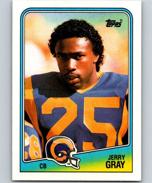 1988 Topps #297 Jerry Gray LA Rams NFL Football Image 1