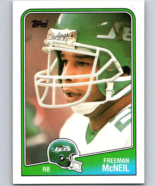 1988 Topps #303 Freeman McNeil NY Jets NFL Football Image 1