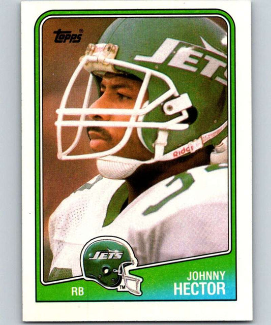 1988 Topps #304 Johnny Hector NY Jets NFL Football Image 1