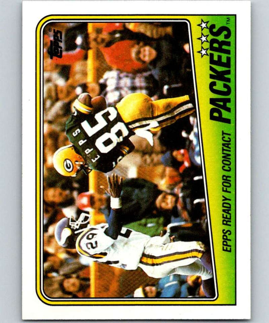 1988 Topps #314 Phillip Epps Packers TL NFL Football Image 1
