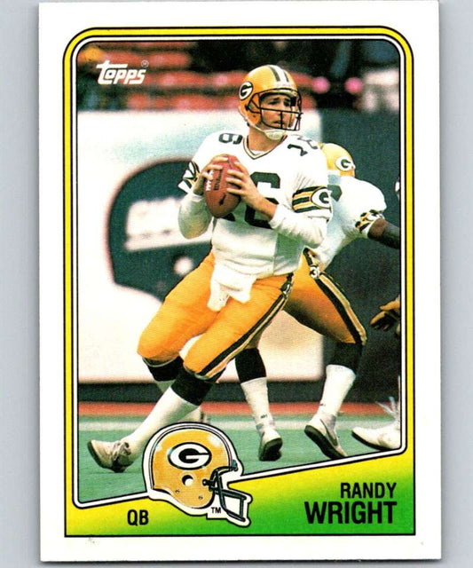 1988 Topps #315 Randy Wright Packers NFL Football Image 1