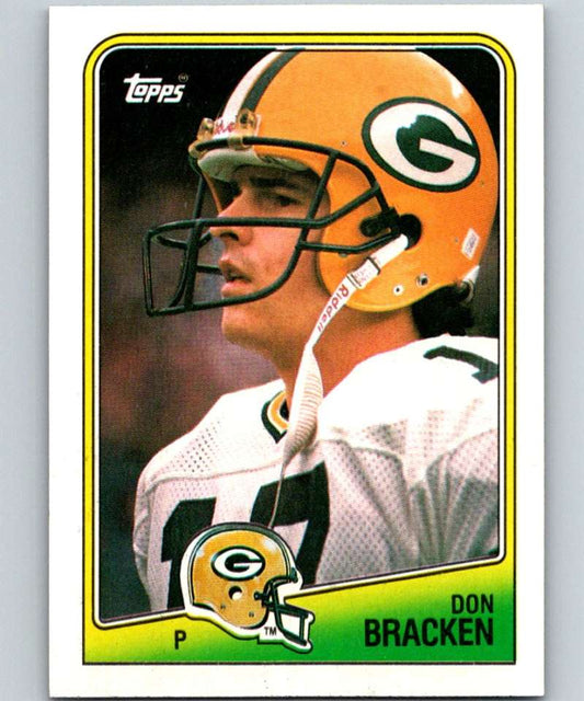 1988 Topps #320 Don Bracken Packers NFL Football Image 1