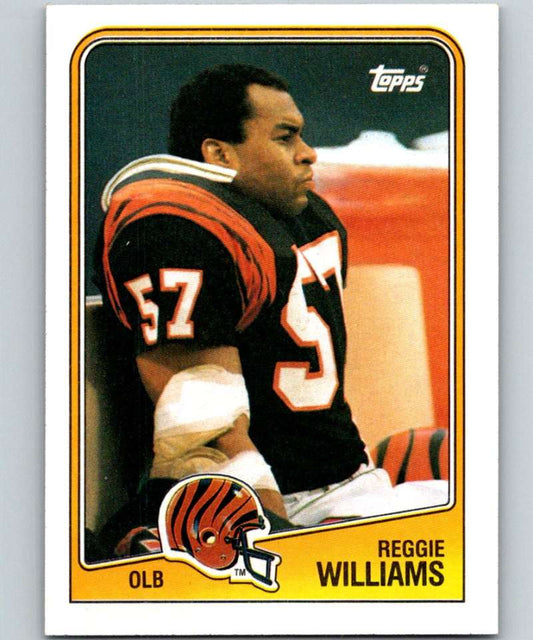 1988 Topps #348 Reggie Williams Bengals NFL Football Image 1