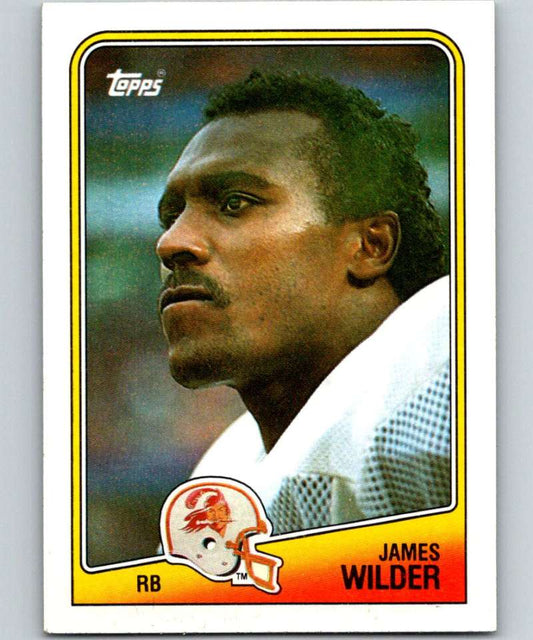 1988 Topps #353 James Wilder Buccaneers NFL Football Image 1