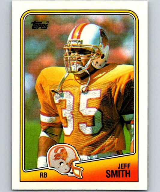 1988 Topps #354 Jeff Smith Buccaneers NFL Football Image 1