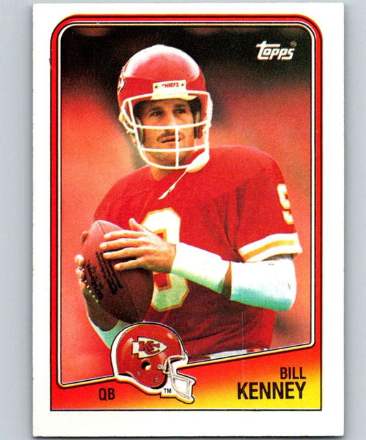1988 Topps #362 Bill Kenney Chiefs NFL Football