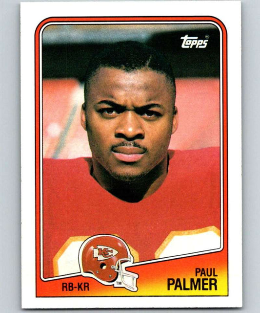 1988 Topps #364 Paul Palmer Chiefs NFL Football Image 1