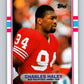 1989 Topps #11 Charles Haley 49ers NFL Football Image 1