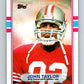 1989 Topps #13 John Taylor RC Rookie 49ers NFL Football