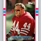1989 Topps #16 Tom Rathman 49ers NFL Football Image 1