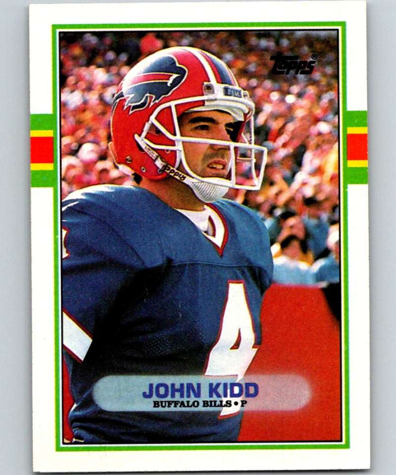 1989 Topps #47 John Kidd Bills NFL Football