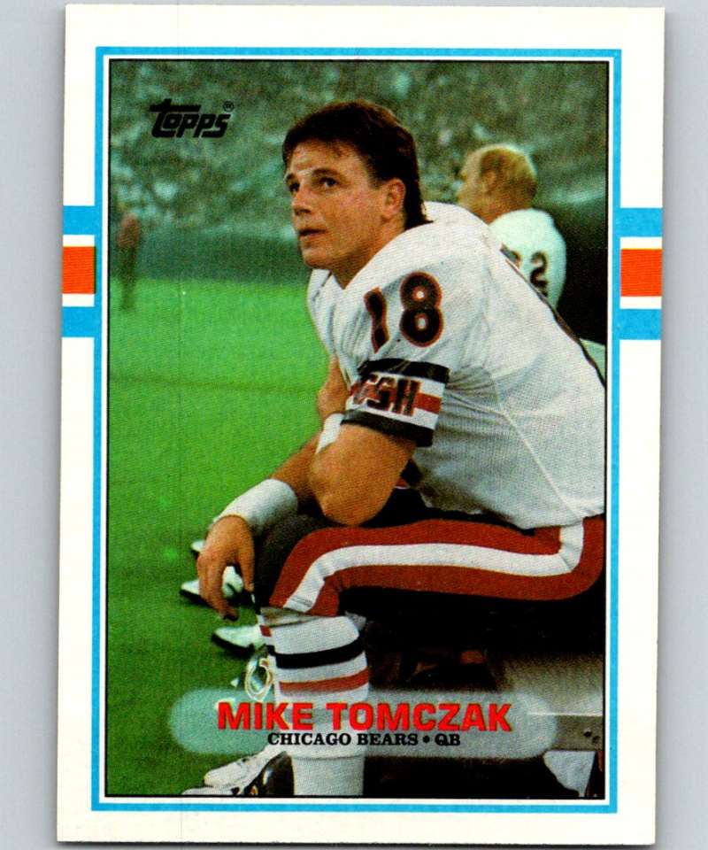 1989 Topps #63 Mike Tomczak Bears NFL Football