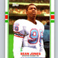 1989 Topps #102 Sean Jones Oilers NFL Football Image 1