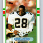 1989 Topps #161 Gene Atkins RC Rookie Saints NFL Football Image 1