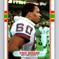 1989 Topps #169 Eric Moore RC Rookie NY Giants NFL Football Image 1