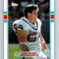 1989 Topps #173 Jim Burt NY Giants NFL Football Image 1