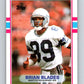 1989 Topps #182 Brian Blades RC Rookie Seahawks NFL Football Image 1