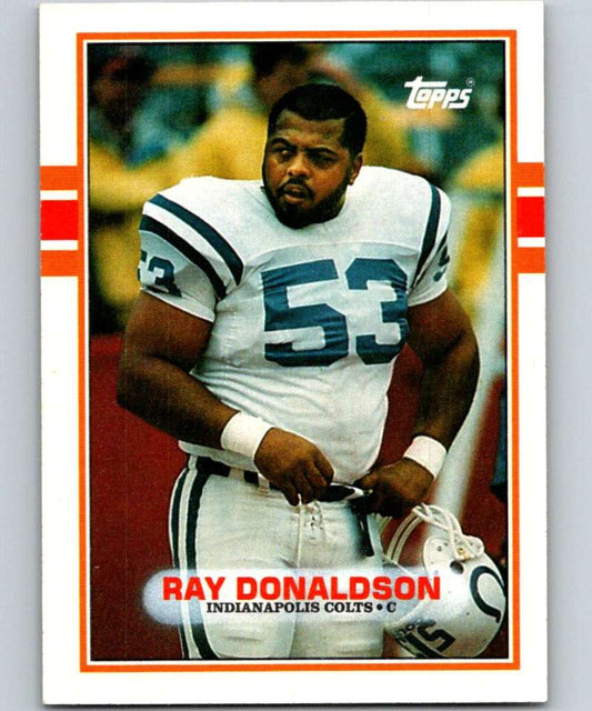 1989 Topps #211 Ray Donaldson Colts NFL Football