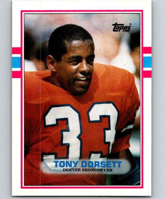 1989 Topps #240 Tony Dorsett Broncos NFL Football