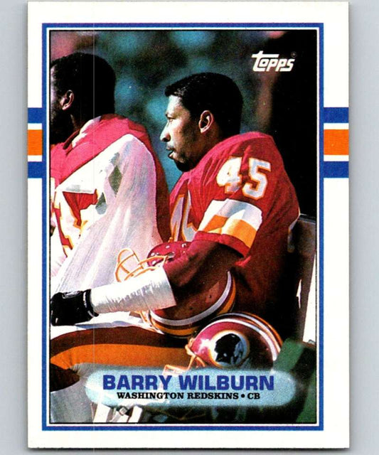 1989 Topps #254 Barry Wilburn Redskins NFL Football