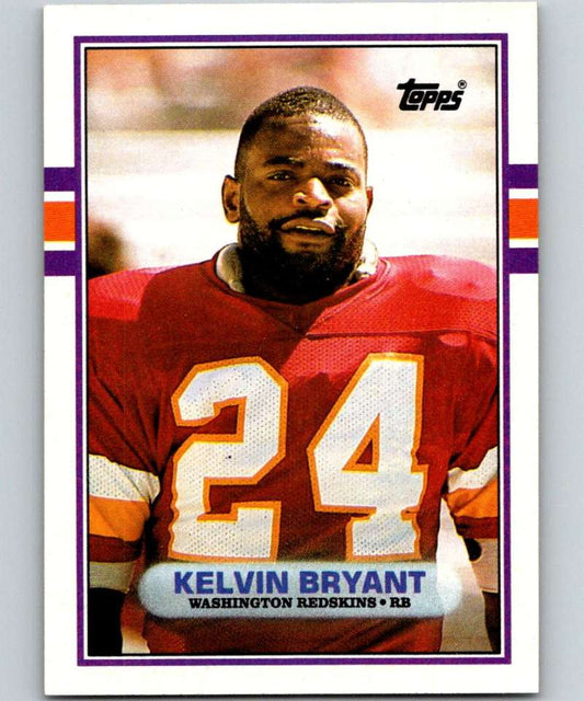 1989 Topps #261 Kelvin Bryant Redskins NFL Football