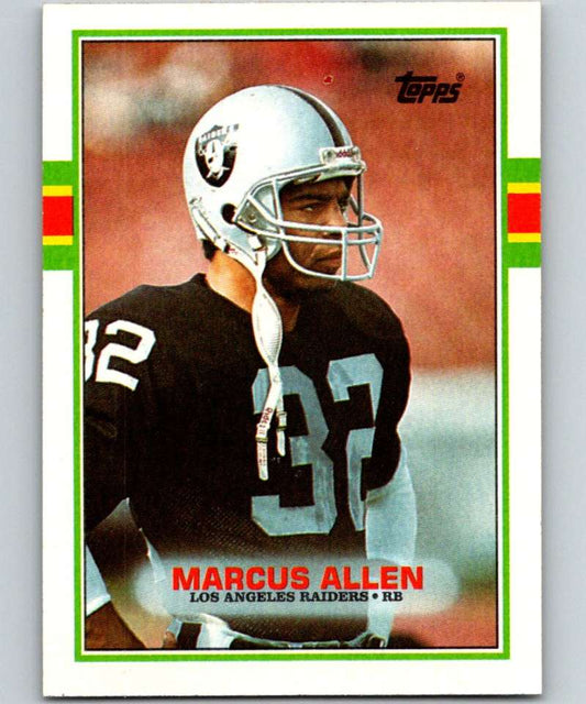 1989 Topps #267 Marcus Allen LA Raiders NFL Football