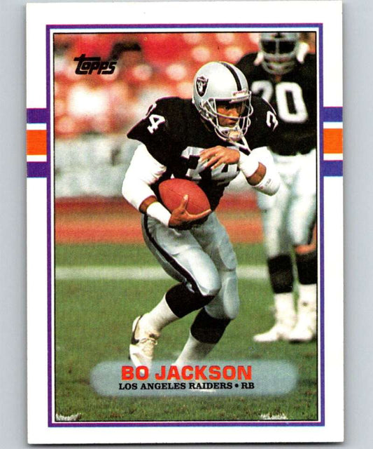 1989 Topps #269 Bo Jackson LA Raiders NFL Football