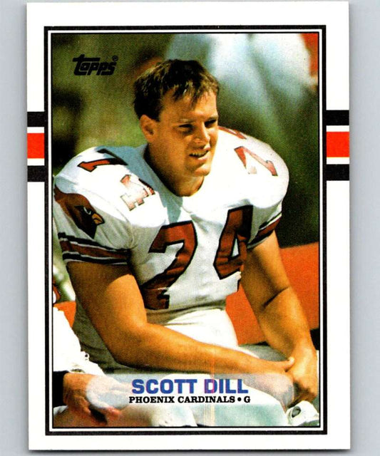 1989 Topps #278 Scott Dill Cardinals NFL Football Image 1