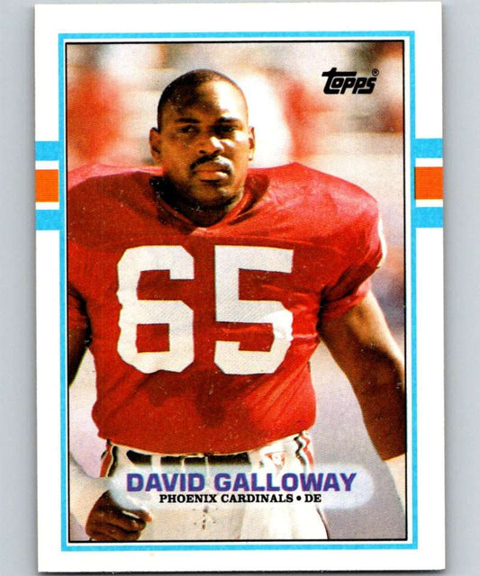 1989 Topps #281 David Galloway Cardinals NFL Football Image 1