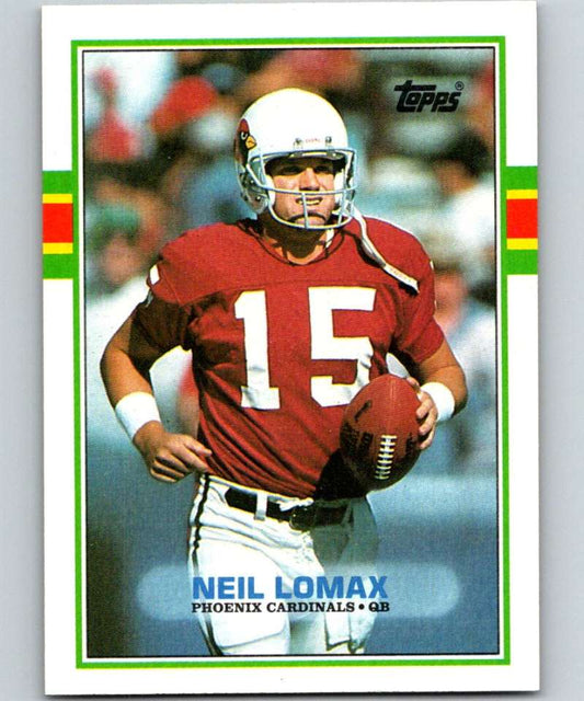 1989 Topps #283 Neil Lomax Cardinals NFL Football Image 1