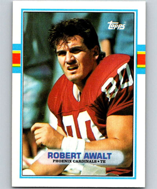 1989 Topps #284 Robert Awalt Cardinals NFL Football Image 1