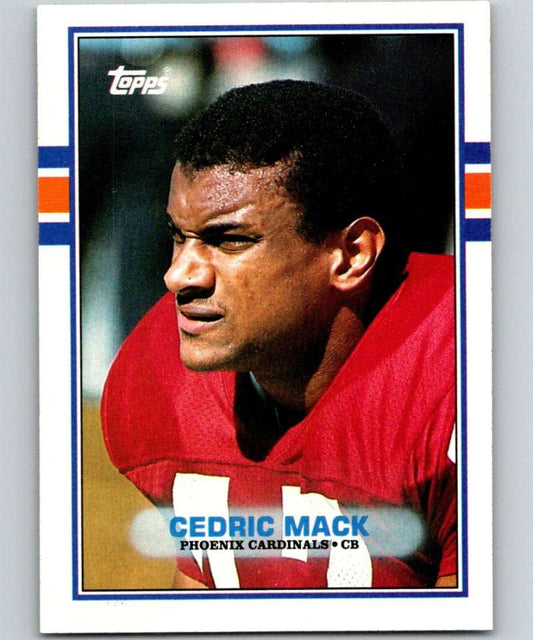 1989 Topps #285 Cedric Mack Cardinals NFL Football Image 1