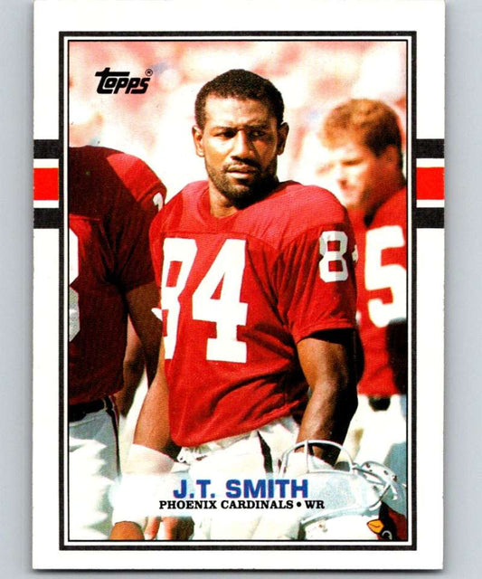 1989 Topps #287 J.T. Smith Cardinals NFL Football Image 1