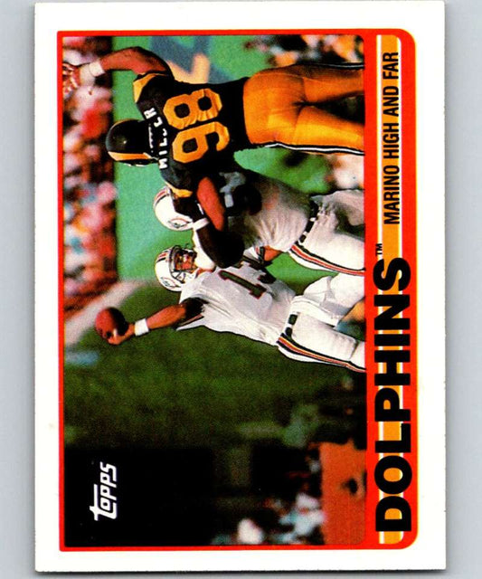 1989 Topps #290 Dan Marino Dolphins TL NFL Football