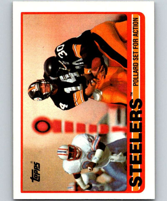 1989 Topps #314 Pittsburgh Steelers Steelers TL NFL Football Image 1