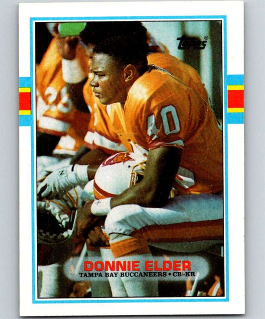 1989 Topps #326 Donnie Elder Buccaneers NFL Football Image 1