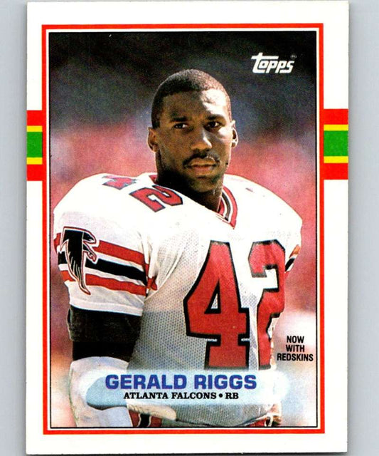 1989 Topps #342 Gerald Riggs Falcons NFL Football