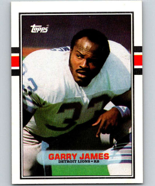1989 Topps #367 Garry James Lions NFL Football