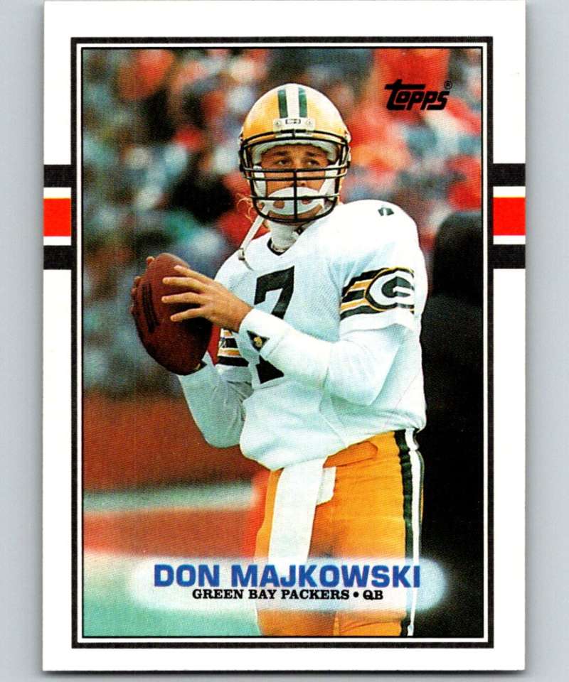 1989 Topps #373 Don Majkowski RC Rookie Packers NFL Football