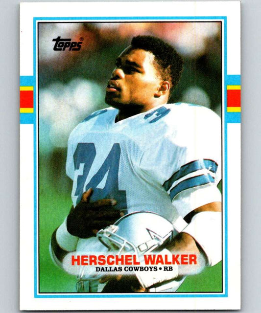 1989 Topps #385 Herschel Walker Cowboys NFL Football