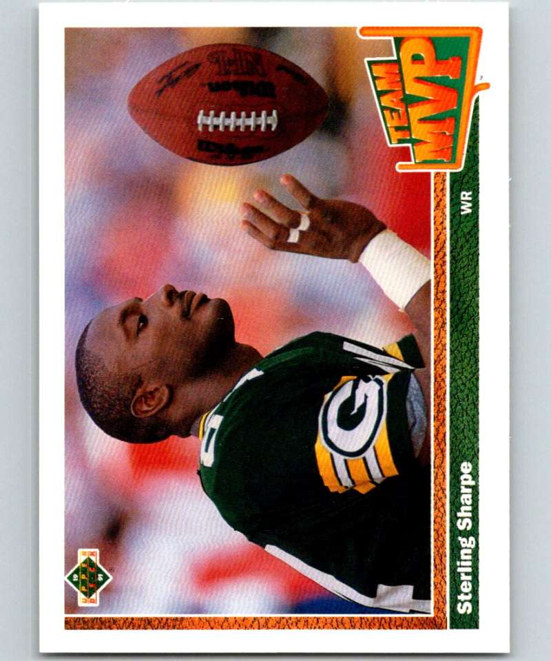 1991 Upper Deck #459 Sterling Sharpe Packers TM NFL Football Image 1