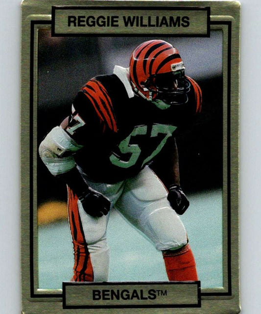 1990 Action Packed #39 Reggie Williams Bengals NFL Football Image 1