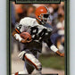 1990 Action Packed #49 Webster Slaughter Browns NFL Football Image 1