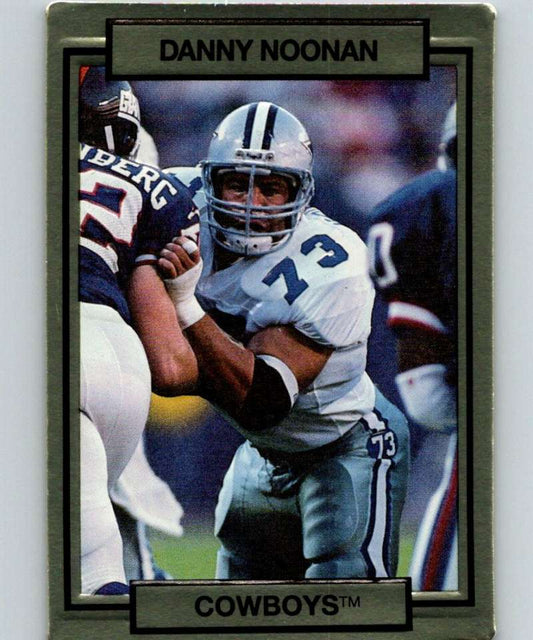 1990 Action Packed #57 Danny Noonan Cowboys NFL Football Image 1