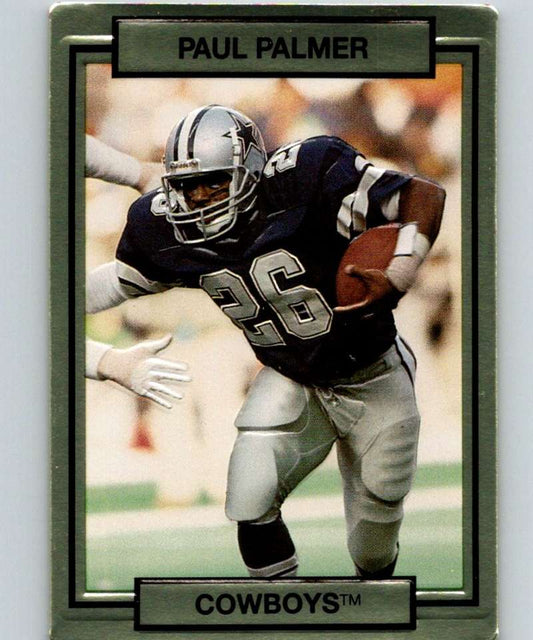 1990 Action Packed #58 Paul Palmer Cowboys NFL Football